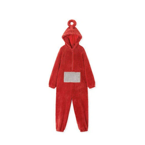 Kids Adult Teletubbies Costume Disi Onesis Lala Cosplay Jumpsuit Pajama Pajama - Picture 20 of 22
