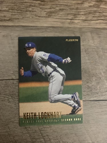 1996 Fleer Kansas City Royals Keith Lockhart 133 - 第 1/2 張圖片