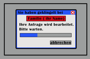 SIE HABEN GEKLINGELT PC Laptop Fußmatte Türvorleger Computer Teppich Geschenk