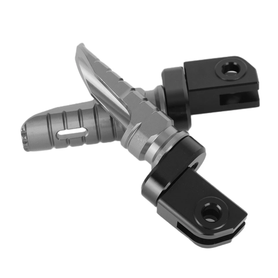 Reposapiés delanteros clavija para Aprilia RSV4 Factory 2009-2022 Tuono 660 21-22 gris Foto 4 de 4