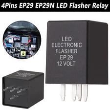 4Pin Electronic LED Flasher Relay Turn Signal Hazard LED Flasher Relay EP29N
