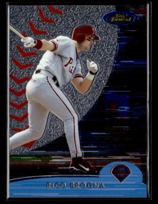 2000 Finest #42 Rico Brogna Card Philadelphia Phillies