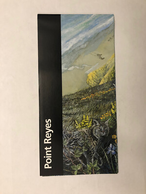 2026 Point Reyes National Seashore Park GPO 2021 NEWEST Unigrid Brochure Map CA