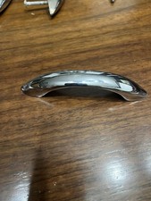12  Vintage 1950  s Drawer Pulls, Nice Condition, Made of Tin  Chrome,  