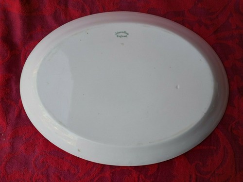 Plato ovalado vintage para dos servir Johnson Bros England - Imagen 5 de 9