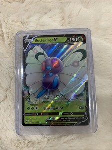 Butterfree V - 001/189 - Ultra Rare Darkness Ablaze Pokemon NM | eBay