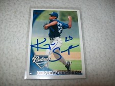 2010 TOPPS PRO DEBUT RC KEYVIUS SAMPSON SIGNED AUTO #82 SAN DIEGO PADRES