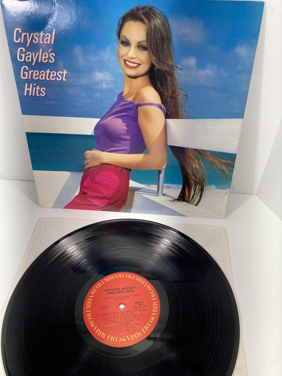 Crystal Gayle Greatest Hits LP Vinyl Album FC 38803 1983 Record EX