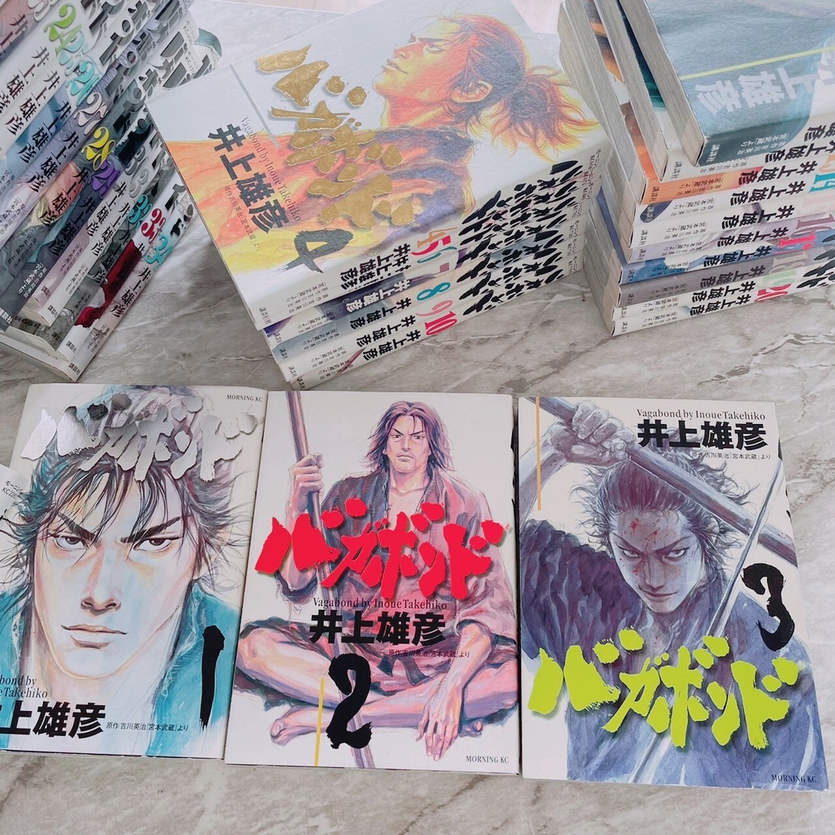 Vagabond Manga Vol. 1-37 Set Comics Takehiko Inoue Japanese