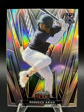 RODERICK ARIAS 2024 Leaf Metal Baseball SILVER Prismatic 122/185 YANKEES X RC