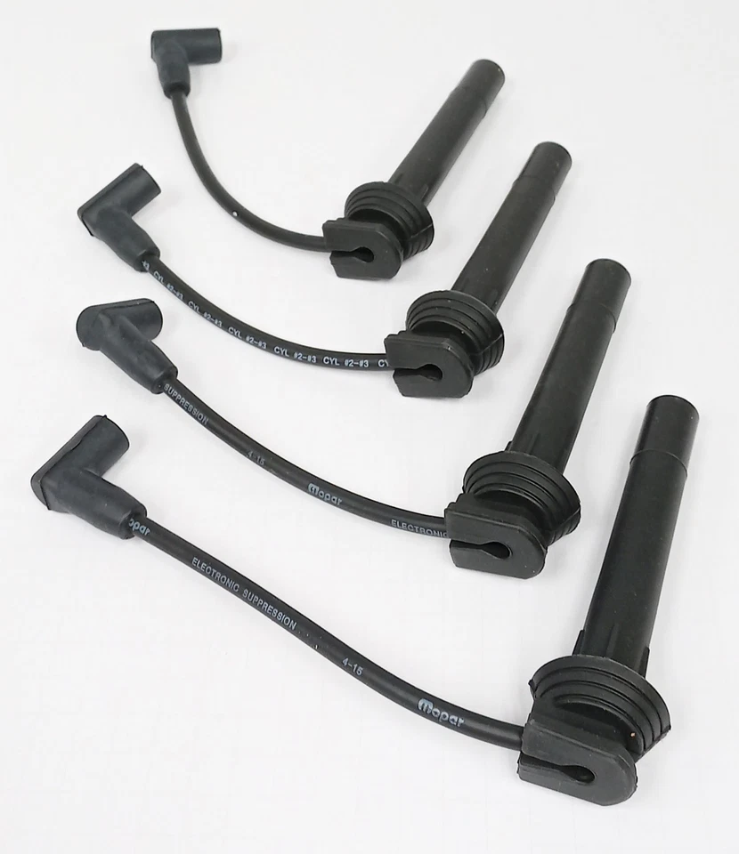 Juego de cables de bujía Mopar 04796975AB para Dodge Plymouth Mitsubishi Eagle Foto 2 de 4