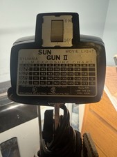 Sun Gun II Movie Light Sylvania SG-55 Adjustable Head Tested Vtg