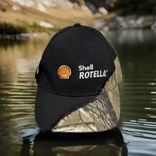 Shell Gas Rotella Heavy Duty Engine Oil Gear Oils Realtree Camo Baseball Cap