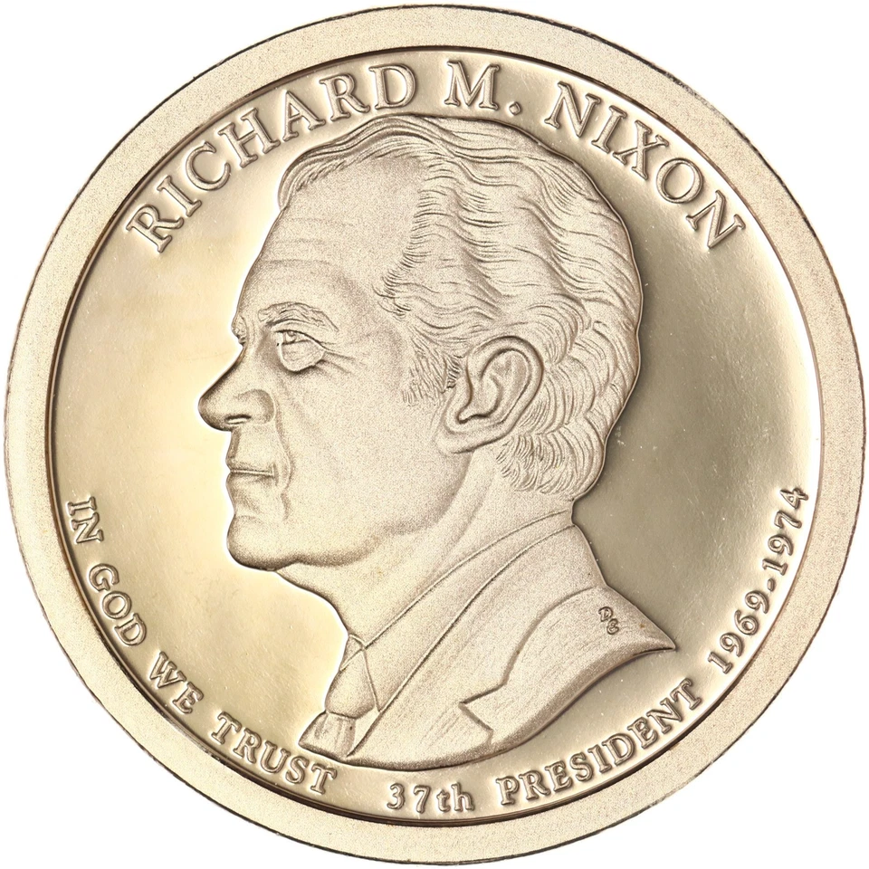 2016 S Presidential Dollar Proof Set 3 Coins Original Box & COA - Image 2 of 4