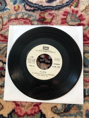 Vinile LP 45 Giri 7'' - Non So Che Dire Sorrenti Il Vento Caldo Dell'Estate Alice
