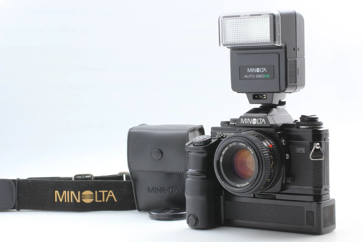 フィルムカメラ Minolta X-700 + 28mm + Flash Minolta X-700 + 28mm + Flash
