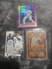 Jace Jung Topps Update Heavy Lumber SSP Jackson Jobe Relic Gage Workman Pink