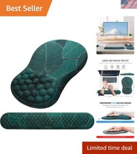 Mouse Pad Wrist Support, 2 in1 Keyboard Wrist Rest Ergonomic Mouse Pad, Non-...