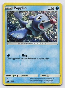 Popplio SM03 Black Star Promo Holo