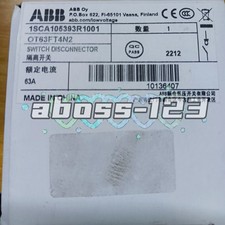 ABB OT63FT4N2 1SCA105393R1001 Switch Disconnector#1pcs New In Box