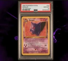 Pokemon TCG Gengar 5/62 1st Edition Holo Rare - Vintage Fossil Set Holo Card