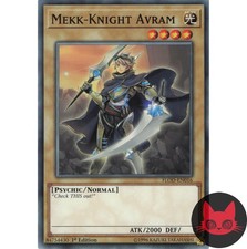 Yugioh Mekk-Ritter Avram FLOD-DE016 Common 1. Auflage NM