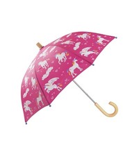 Hatley Girls' Printed Umbrellas One Size Rainbow Unicorns