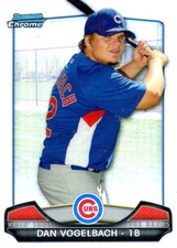 2013 Bowman Chrome #RTR-DV Dan Vogelbach Risin' Thru the Ranks Mini