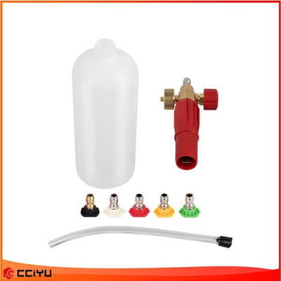 #ad Heavy Duty Foam Cannon Professional Car Wash Pressure Washer 1 4quot; 5 Nozzle Tips $19.59