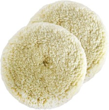 Kit de almohadillas de pulido de lana de 7" 2 piezas almohadillas de pulido para lijadoras rotativas y orbitales