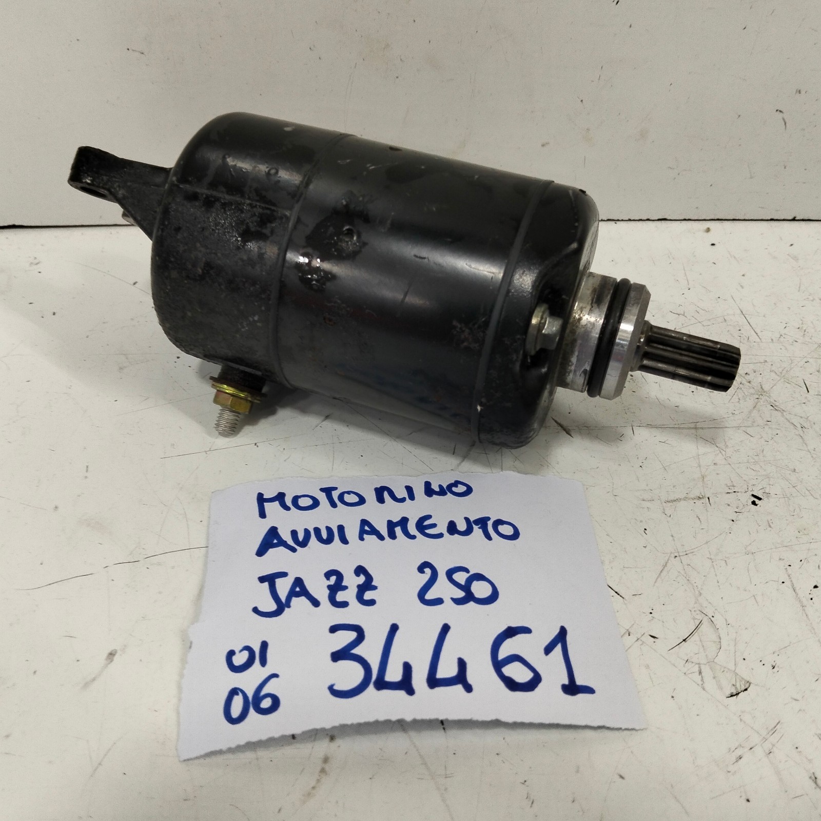 MOTORINO AVVIAMENTO HONDA JAZZ 250 2001 2002 2003 2004 2005 VEDI📷