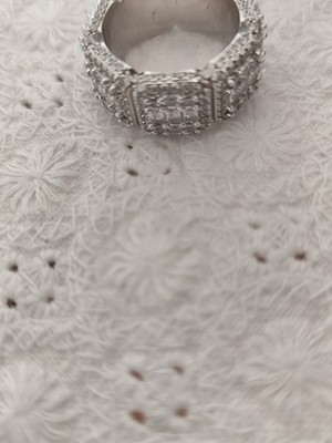 Iced out Ring  9mm Radius 18mm Durchmesser