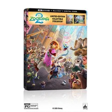 Zootopia 2 - LIMITED EDITION - UHD/BD Combo Digital Steelbook - PRE ORDER