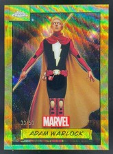 2024 Topps Chrome Marvel Gold Wave Refractor #4 Adam Warlock /50