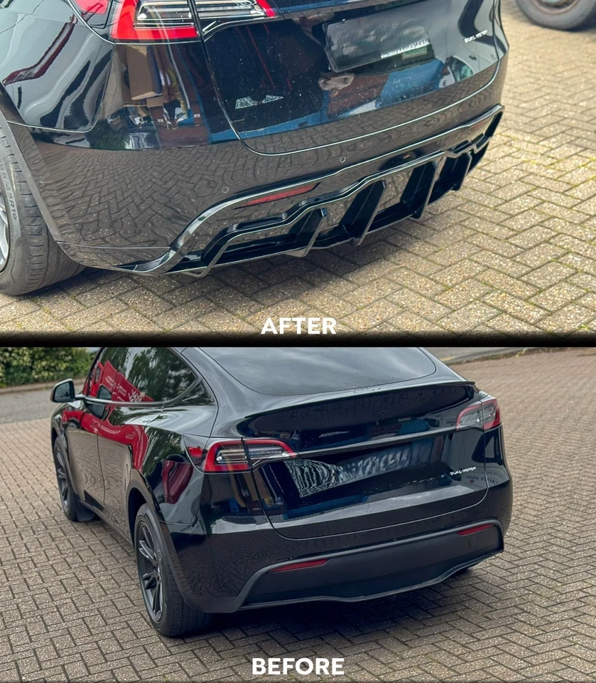 Tesla Model Y Sport Komplettes Bodykit SET Frontspoiler, Seitenschweller ,mehr.. - Bild 4 von 4