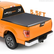 5.5ft Bed Tri-fold Tonneau Cover For Ford F150 F-150 2009-2013 2014 W Lamp