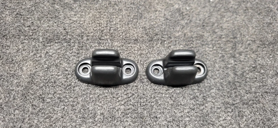 Support pare-soleil gauche droit noir BmW E28 E30 E23 E24 - Photo 2/4