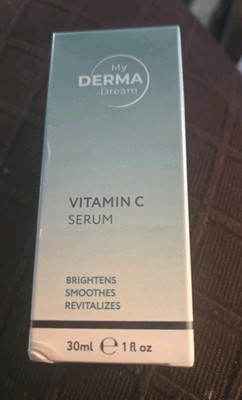 My Derma Dream Vitamin C Serum Brighton Smoothes Revitalizes 1 fl oz Exp 2031