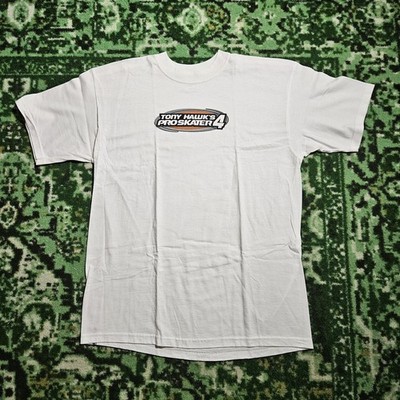 Vintage Tony Hawks Shirt Pro Skater 4 E3 Promo Mens Large Neversoft PlayStation