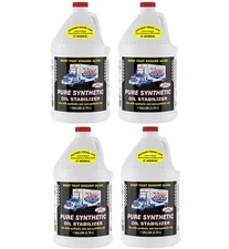 Pack of 4 LUCAS OIL 10131 Pure Synthetic Oil Stabilizer; Gallon