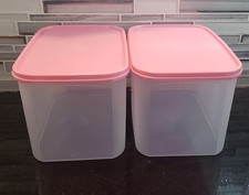 Tupperware Modular Mates GET 2 PINK Rectangul...