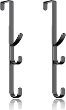 Over the Door Hooks hanger,over the door towel hook Organizer hanging for coa...