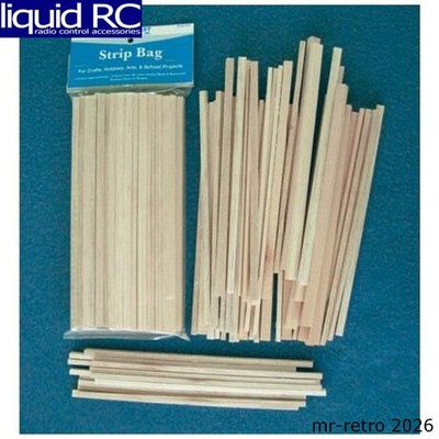 Midwest Products 23 Balsa & Basswood Strips