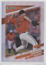 2021 Panini Donruss Career Stat Line 49/167 John Means #129 0c3l