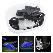 1Set Portable Sports Whistles Pendant Sturdy Referee Whistles Crisp Sound