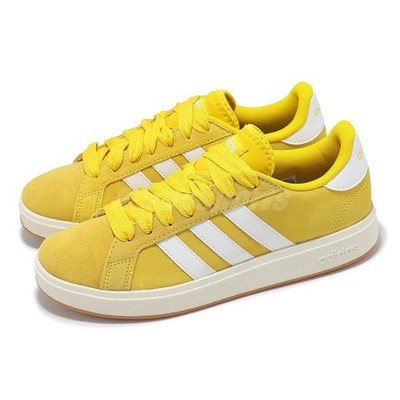 adidas Grand Court Base 00s Utility Yellow Men Unisex Casual Shoes IH6188 |  eBay