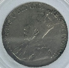 1923 British Empire 5 Cent Coin King George V Royal Mint Tower Hill London