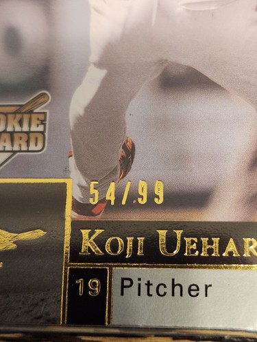 2009 Upper Deck Baseball # 941 Koji Uehara RC GOLD /99 (Lot x9) - BAL Orioles - Picture 2 of 10