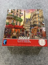 Ceaco Cities Paris David Maclean 1000 Piece Puzzle Eiffel Tower NEW Sealed