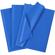120 Sheets 14 x 20 Inch Blue Tissue Paper for Gift Bag Wrapping 20"X14",